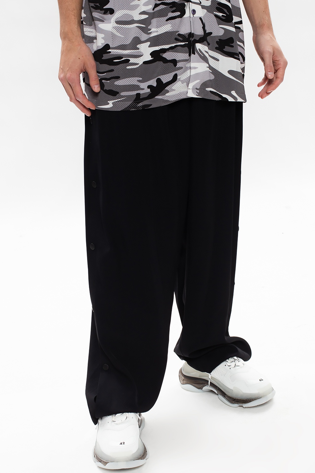 Balenciaga Storm trousers with snaps